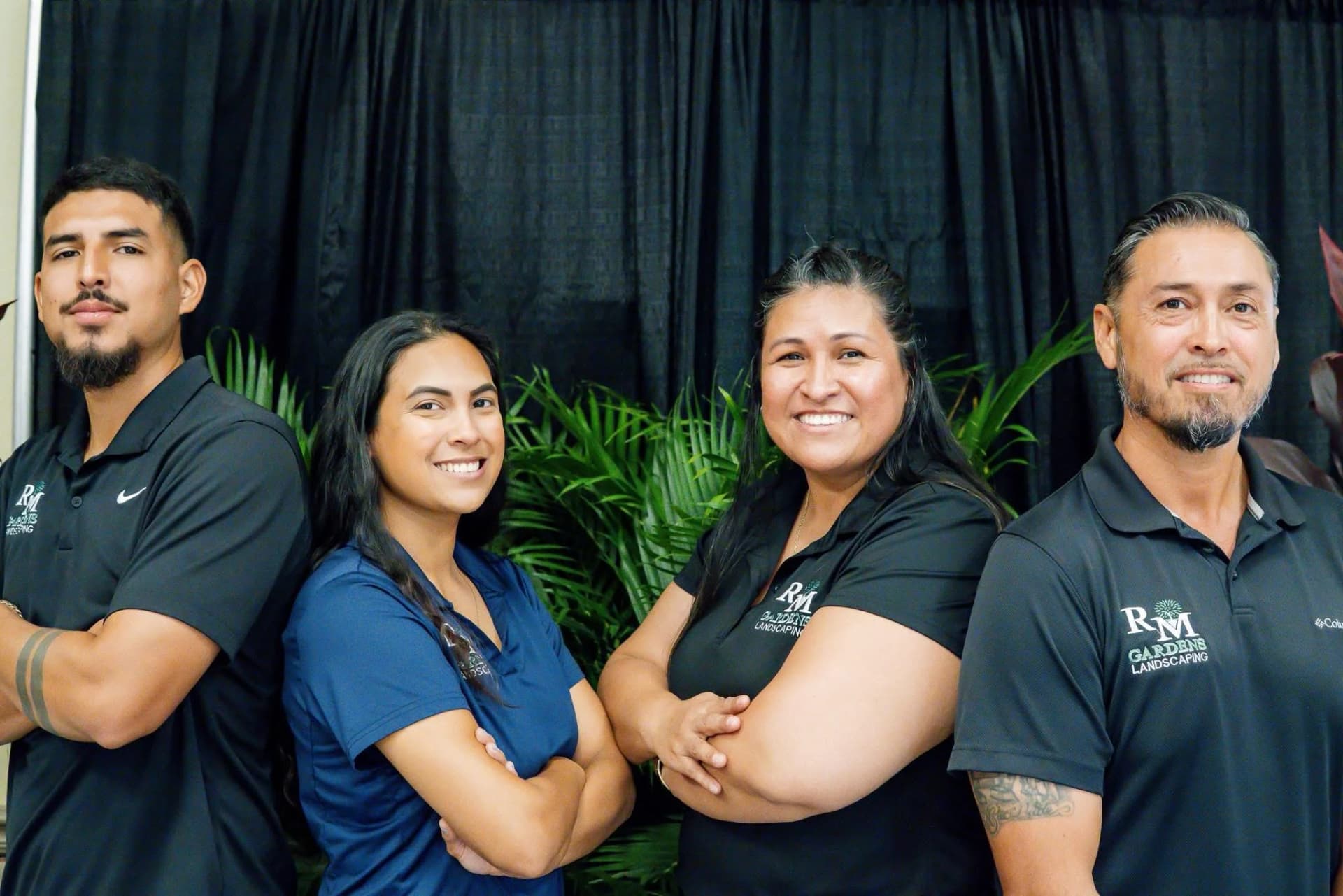 Rudy and the RM Gardens Landscaping family